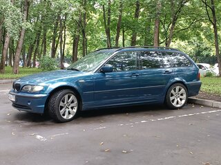 2001 BMW 3 серии 330xd IV (E46) Рестайлинг, синий, 990000 рублей, вид 5
