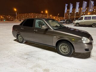 2013 Lada (ВАЗ) Priora I, коричневый, 700000 рублей, вид 4