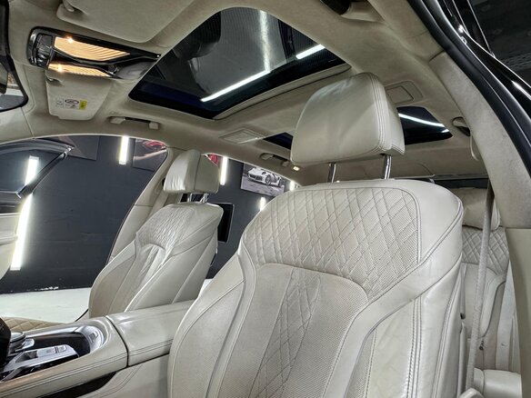 2015 BMW 7 серии Long 750Li xDrive VI (G11/G12), коричневый, 3800000 рублей - вид 32