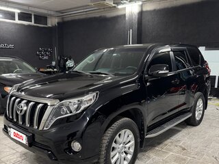 2014 Toyota Land Cruiser Prado 150 Series Рестайлинг 1, чёрный, 3100000 рублей, вид 1