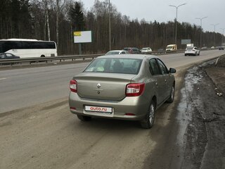 2017 Renault Logan II, бежевый, 690000 рублей, вид 3