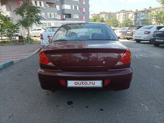2008 Kia Spectra I Рестайлинг 2, красный, 550000 рублей, вид 4