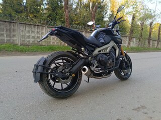 2014 Yamaha MT-09 (FZ-09), фиолетовый, 645000 рублей, вид 3
