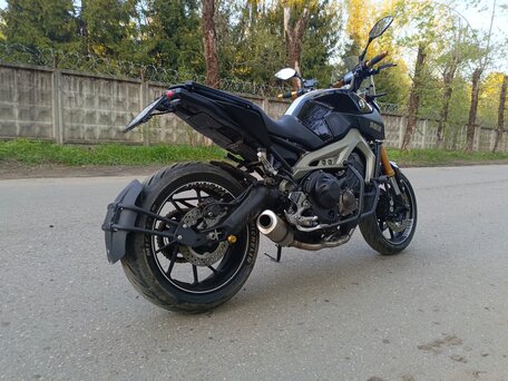 2014 Yamaha MT-09 (FZ-09), фиолетовый, 645000 рублей, вид 3