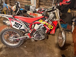 2013 Honda CRF 450R, красный, 450000 рублей, вид 1