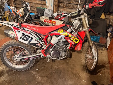 2013 Honda CRF 450R, красный, 450000 рублей, вид 1