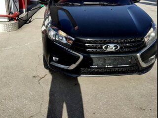 2018 Lada (ВАЗ) Vesta I, чёрный, 750000 рублей, вид 1