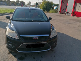 2008 Ford Focus II Рестайлинг, чёрный, 350000 рублей, вид 3