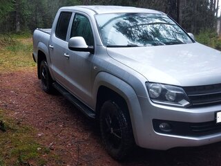 2016 Volkswagen Amarok Double Cab full-time I, серебристый, 2400000 рублей, вид 3