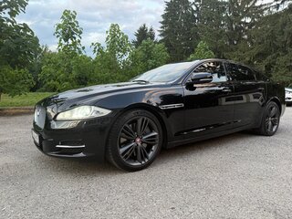 2011 Jaguar XJ Long IV (X351), чёрный, 1920000 рублей, вид 2