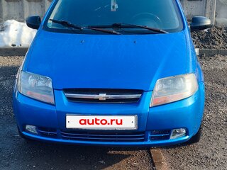2007 Chevrolet Aveo I, синий, 265000 рублей, вид 1