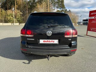 2008 Volkswagen Touareg I Рестайлинг, чёрный, 1250000 рублей, вид 5