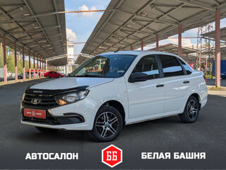 2018 Lada (ВАЗ) Granta I Рестайлинг, белый, 569900 рублей, вид 1