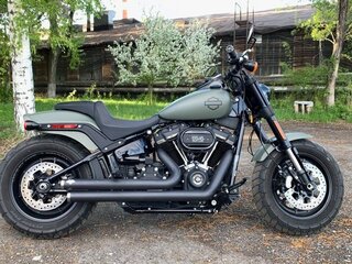 2021 Harley-Davidson Fat Bob, зелёный, 1700000 рублей, вид 1