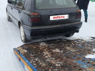 1997 Volkswagen Golf III, чёрный, 180000 рублей, вид 4