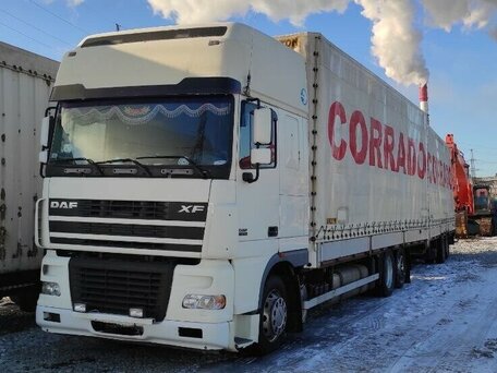 2004 DAF XF 95, белый, 3500000 рублей, вид 1