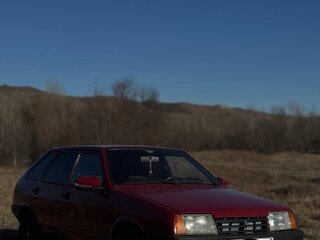 1990 Lada (ВАЗ) 2109, красный, 120000 рублей, вид 4