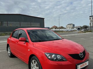 2007 Mazda 3 I (BK) Рестайлинг, красный, 690000 рублей, вид 3