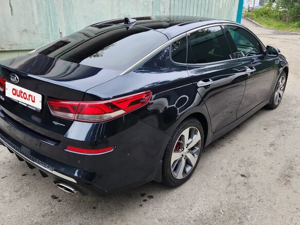 2018 Kia Optima IV Рестайлинг, синий, 2355000 рублей - вид 5