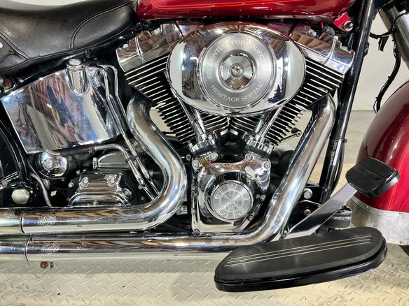 2004 Harley-Davidson Heritage, пурпурный, 510000 рублей - вид 16