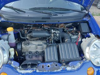 2004 Daewoo Matiz I Рестайлинг, синий, 300000 рублей, вид 5