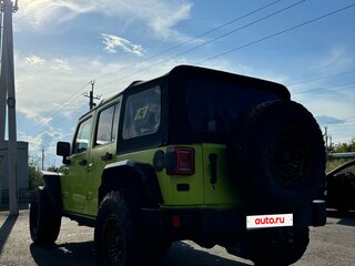 2016 Jeep Wrangler III (JK), зелёный, 3680000 рублей, вид 4