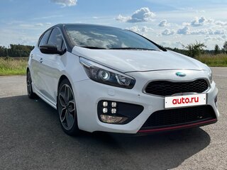 2015 Kia Ceed GT I Рестайлинг, белый, 1450000 рублей, вид 3