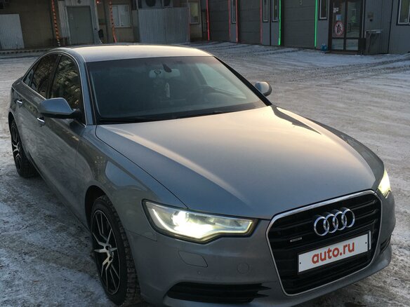 2011 Audi A6 IV (C7), серебристый - вид 1