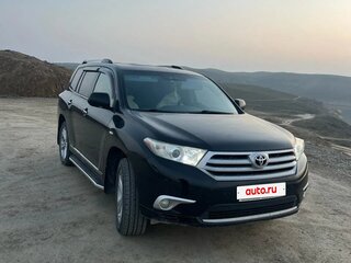 2012 Toyota Highlander II (XU40) Рестайлинг, чёрный, 1960000 рублей, вид 3