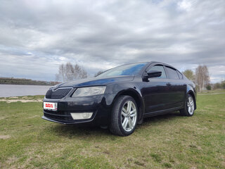 2014 Skoda Octavia III (A7), чёрный, 1790000 рублей, вид 1