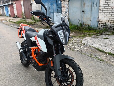 2020 KTM 390 Adventure, белый, 400000 рублей, вид 1