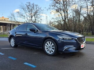 2016 Mazda 6 III (GJ) Рестайлинг, синий, 1800000 рублей, вид 4