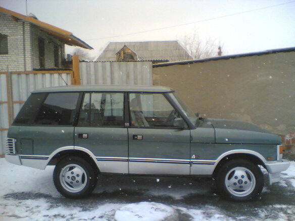 1989 Land Rover Range Rover I, зелёный - вид 4