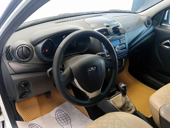 2021 Lada (ВАЗ) Granta I Рестайлинг, белый, 750000 рублей - вид 9