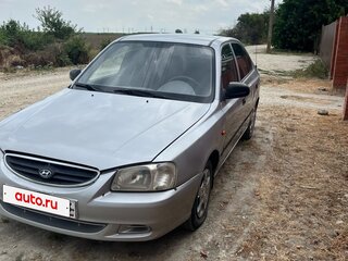 2002 Hyundai Accent II, серебристый, 250000 рублей, вид 1