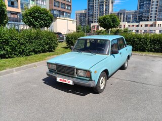 1999 Lada (ВАЗ) 2107, голубой, 160000 рублей, вид 1