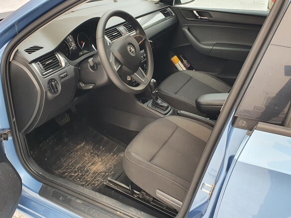 2014 Skoda Rapid I, голубой - вид 7