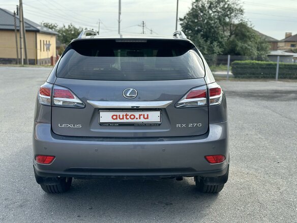 2012 Lexus RX 270 III Рестайлинг, серый, 2100000 рублей - вид 2
