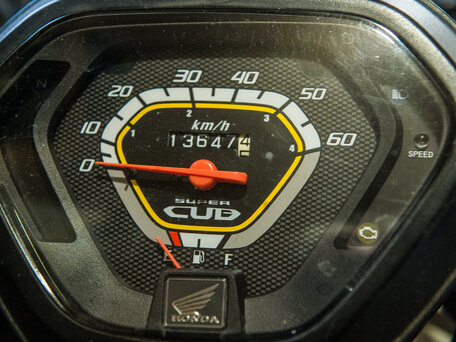 2014 Honda Super Cub, синий, 105000 рублей, вид 5
