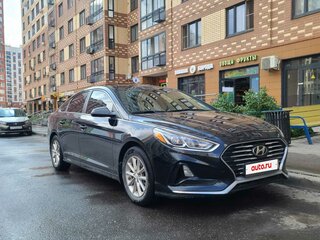 2017 Hyundai Sonata VII (LF) Рестайлинг, чёрный, 1621000 рублей, вид 3