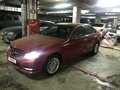 2012 Mercedes-Benz C-Класс 180 BlueEFFICIENCY III (W204) Рестайлинг, красный