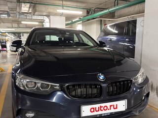 2017 BMW 4 серии Gran Coupe 418d F32/F33/F36 Рестайлинг, синий, 2500000 рублей, вид 2