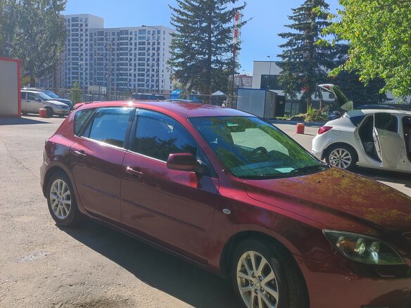 2008 Mazda 3 I (BK) Рестайлинг, красный, 600000 рублей - вид 17
