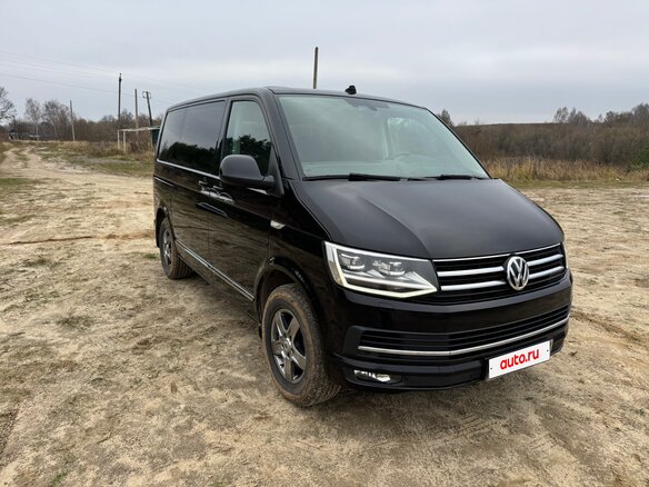2017 Volkswagen Caravelle T6, чёрный, 3000000 рублей
