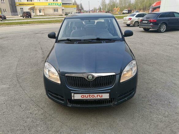 2008 Skoda Fabia II, серый - вид 1
