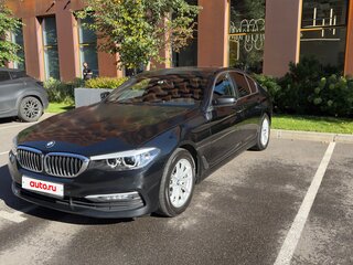 2017 BMW 5 серии 520i VII (G30/G31/G38), чёрный, 2950000 рублей, вид 2