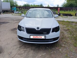 2014 Skoda Superb II Рестайлинг, белый, 950000 рублей, вид 2