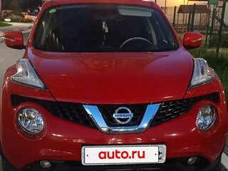 2017 Nissan Juke I Рестайлинг, красный, 1350000 рублей, вид 1