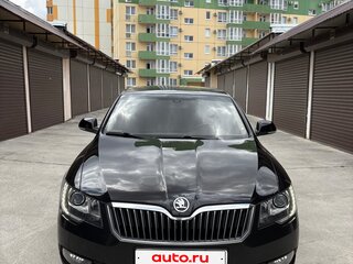 2013 Skoda Superb DSG II Рестайлинг, чёрный, 1450000 рублей, вид 2