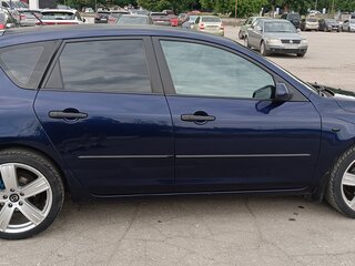 2008 Mazda 3 I (BK) Рестайлинг, синий, 550000 рублей, вид 3